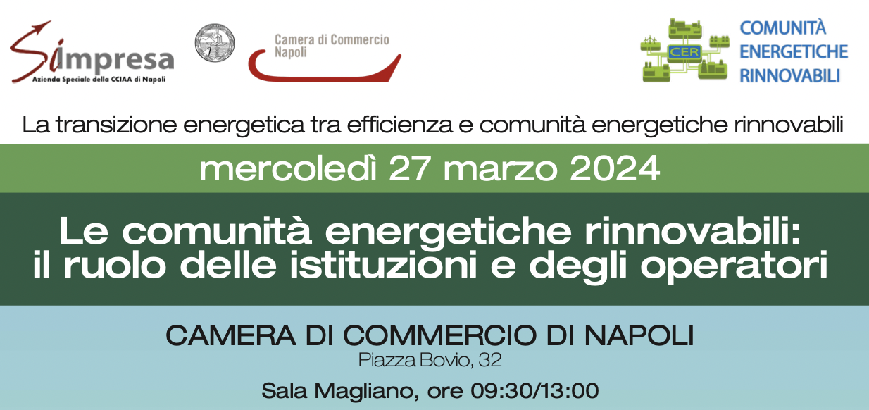 Le comunit&agrave; energetiche rinnovabili: il ruolo delle istituzioni e degli operatori